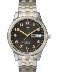 Timex - T26481 Charles Street Two-tone Expansion Band Watch - Lyst