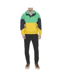 Tommy Hilfiger - Mens Retro Lightweight Taslan Hooded Popover Water Resistant Jacket Windbreaker - Lyst
