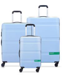 Benetton - Now Hardside Luggage With Spinner Wheels - Lyst