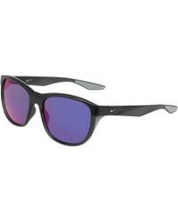 Nike - Sonnenbrille Explorer Flow IO0101X 012 Smoke Grey/Infrared Mirror 55/17/140 UNISEX - Lyst