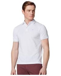 Hackett - Hackett Clrband Short Sleeve Polo 2XL - Lyst