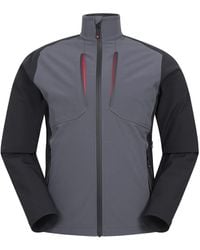 Mountain Warehouse - Compass Explorer Mens Softshell Jacket - Breathable, Water Resistant, Underarm Zips Rain Jacket -best For - Lyst