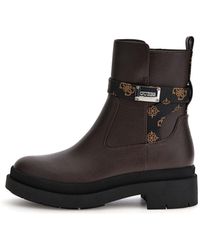 Guess - Ovelle2 -Stiefel aus Leder - Lyst