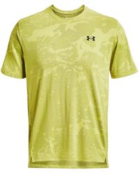Under Armour - S Jacquard T-shirt Yellow L - Lyst