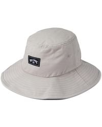 Billabong - Big John Safari Sonnenschutz Hut mit Kinnriemen - Lyst