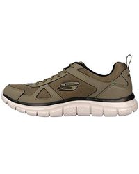 skechers equalizer hombre dorados