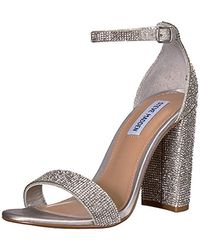 Steve Madden Carrson-r Sandalen mit Absatz, schwarz - Mehrfarbig