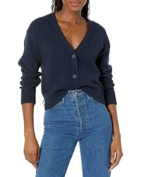 Amazon Essentials - Cardigan Corto con Scollo a V dalla vestibilità Comoda Donna - Lyst
