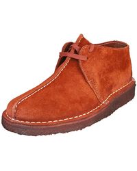 Derbies et Richelieus Homme | Clarks Desert Trek Daim noir « Glancetravel
