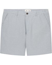 Springfield - Bermuda Oxford Reconsider con Cintura Elástica Hombre - Lyst