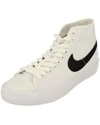 Nike - Sb Blazer Court Mid S Trainers Dc8901 Sneakers Shoes - Lyst