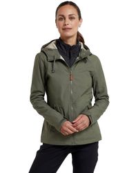 Mountain Warehouse - Iona Womens Water Resistant Softshell Jacket - Breathable, Lightweight - For Spring Summer Khaki 22 - Lyst