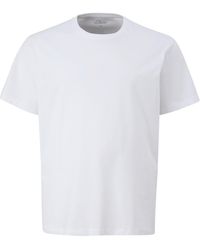 S.oliver - Big Size T-Shirt mit Logo Detail White - Lyst