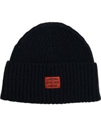 Superdry - Workwear Knitted Beanie Hat Baseball Cap - Lyst