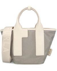 Furla - Mini borsa Piuma Cenere + Ballerina - Lyst
