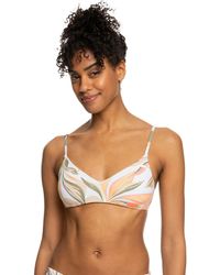 Roxy - Beach Classics Athletic Bikini Top - Lyst
