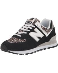 New Balance - 574 V2 Animal Print Sneaker - Lyst