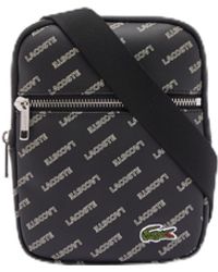 Lacoste - Lcst Logo Small Flat Crossover Bag - Lyst
