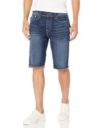 true religion fleece shorts