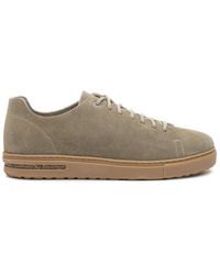 Birkenstock - Bend Low Decon Nubuck Gray Taupe Trainers 7.5 Uk - Lyst