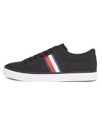 Tommy Hilfiger - Th Hi Vulc Low Core Strepen Mesh Top - Lyst