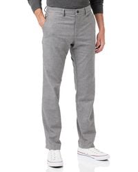 Tommy Hilfiger Bleecker Fake Solid Wool Look Corduroys in Grey for