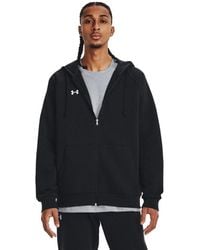 Under Armour - Rival Fleece Full-zip Hoodie - Lyst