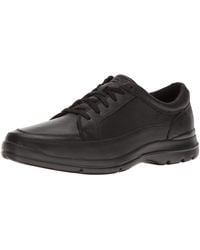 rockport men's eberdon black shoes