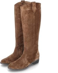 Gabor - 75.901.18 Schaftstiefel Rauleder in braun - Gr. 40,5 - Lyst