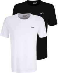 Fila - Brod Tee/Double Pack T-Shirt - Lyst