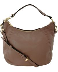 Michael Kors - Fulton Hobo Shoulder Bag Dusty Rose Pink Leather Medium Handbag - Lyst