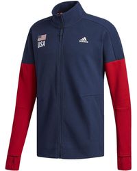 adidas - Usa Volleyball Warm-up Jacket - Lyst