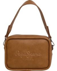 Pepe Jeans - Bassy Code Shoulder Bag One Size - Lyst