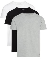 Tommy Hilfiger - Stretch Vn tee SS Paquete de 3 Camiseta S/S - Lyst