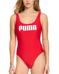 PUMA - One Piece Swimsuit - Lyst