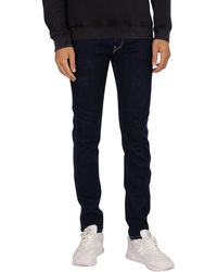 Replay - Anbass Hyperflex Re-used Jeans - Lyst