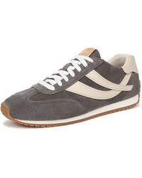 Vince - S Oasis Runner-m Sneaker Bark Grey/moonlight Leather 9 M - Lyst