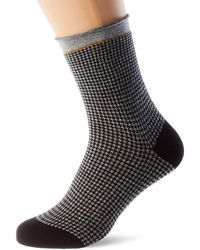 Esprit Fine Check Socken - Mehrfarbig
