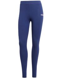 adidas - Essentials Linear Cotton LEGGINGS - Lyst