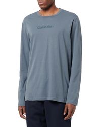 Calvin Klein - 's Long Sleeve Crew Neck Top - Lyst