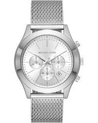 Michael Kors - Analog Quartz Watch With Stainless Steel Strap Mk9059 - Lyst