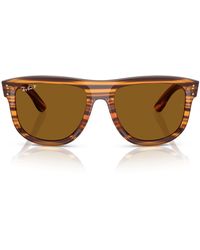 Ray-Ban - Occhiali da sole unisex Rbr0501s Boyfriend Reverse - Lyst