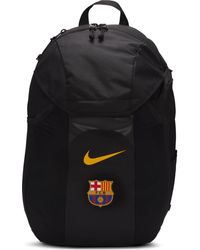 Nike - Zaino Fcb Nk Academy Bkpk - 2.3, Black/Black/Amarillo, FB2890-010, MISC - Lyst
