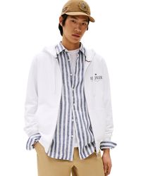 Tommy Hilfiger - Hilfiger Stacked Hooded Rits Th Mw0mw39375 Zip Through Hoodie - Lyst