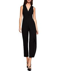 BCBGeneration Vest Jumpsuit - Black