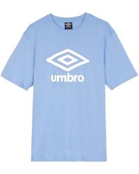 Umbro - S Core Logo T-shirt Allure/white L - Lyst