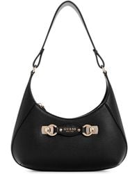 Guess - Mimina Top Zip Shoulder Bag - Lyst