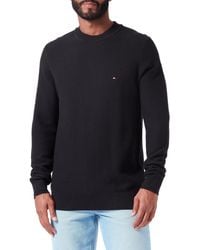 Tommy Hilfiger - Pull Rectangular Structure Crew-Neck Pull en Maille - Lyst