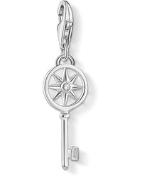 Thomas Sabo - Charm-Anhänger Schlüssel mit Stern 925 Sterling Silber 1799-051-14 - Lyst