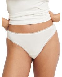 Sloggi - Go Brazil 2 Pack Briefs Silk White White M - 12 - Lyst